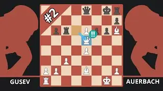 The Spectacular Winning Queen Sacrifice Chess Computers Don't Understand - Gusev vs. Auerbach, 1946