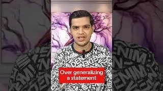 Common Writing Mistake : Overgeneralize a Statement #ieltswriting #ieltswritingtips
