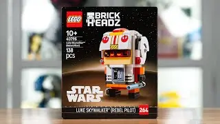 LEGO Star Wars 40795 LUKE SKYWALKER (REBEL PILOT) Review! (2025)