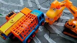 Accident Tractor VS Bullock Cart Collision | JCB Truck Accident, Truck Toys Video | Aaffi Kids Toy