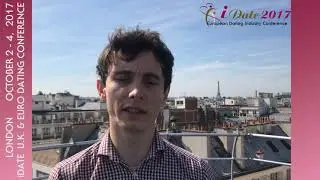 Edouard Clep from Besedo: New Methods To Detect Fraud & Scams For Dating iDate 2017