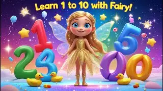 Learn 1 to 10 with Fairy | Kids Counting Song | Fun Numbers Song for Children
