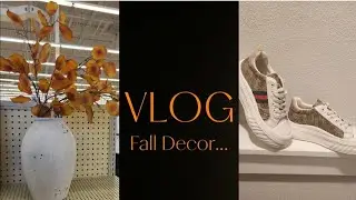 DIY FALL FLOWER ARRANGEMENT🍁 NEW SHOES I CANT FIT~ HORMONAL CHANGES🙄