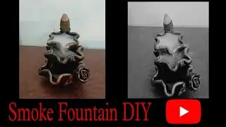 Smoke Fountain DIY ❤️ How to make smoke fountain at home