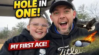 HOLE IN ONE IN SAWYER'S DEBUT!!!