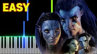 Avatar: The Way of Water - Nothing Is Lost (You Give Me Strength) | EASY Piano Tutorial