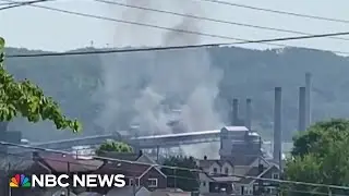 Search operations continue after fatal blast at Pennsylvania steel plant