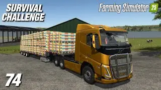 ПРОДАЮ ЗЕРНО! | Выживание | Farming Simulator 25 - Эпизод 74
