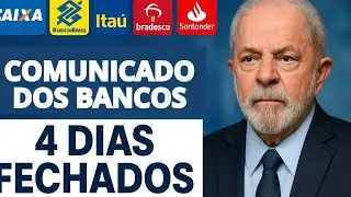 TODOS OS BANCOS DO BRASIL EMITEM COMUNICADO GERAL PARA DONOS DE QUALQUER CONTA QUE USAM O BANCO