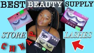 MY TOP 3 FAVORITE AFFORDABLE BEAUTY SUPPLY STORE LASHES