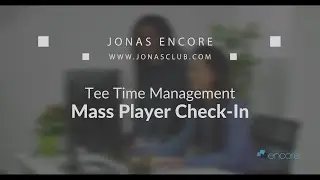 JCM Tee Time - Mass Player Check-In