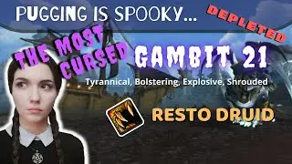 Learning From Mistakes: 21 Gambit | Restoration Druid PoV M+ Shadowlands Season 4 Mythic Plus 9.2.5
