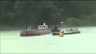 Overtaking small ship on open water - Port Revel Shiphandling