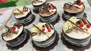 25 contoh model kue ultah untuk dipelajari || Top 25 models birthday cake by: Tons ART