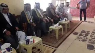 كلمه الشيخ ابو ثائر في مضيف شيخ الحميدات ابو سرمد السعيدي