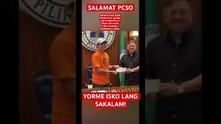 Mayor Isko inentriga agad kay Paul ang natanggap galing sa PCSO na 20,342,063.01. #yorme