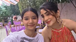 Kritika met with Shivangi joshi ( Nayra ) 😍
