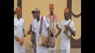 The late Lawyer eulogizing His Imperial Majesty Oba (Dr.) Victor Ademefun Kiladejo CFR Jilo 3. 