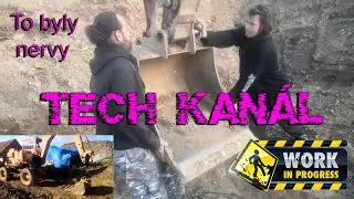 &Uacute;držba bagru a bagrov&aacute;n&iacute; - nabrou&scaron;en&yacute; video