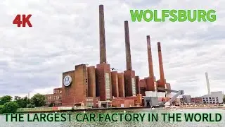 WOLFSBURG STREETS (THE LARGEST CAR FACTORY IN THE WORLD)