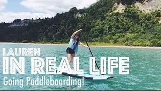 GOING PADDLEBOARDING! | Lauren In Real Life