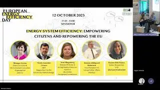 SESSION II - Energy system efficiency: Empowering citizens and repowering the EU. #EEDayEU