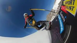 Valcanale Discesa  Spalla del Mandrone  Nord dell Corna Piana poi MTB Alpe Corte  22 aprile 2025