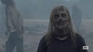 The Walking Dead Episode 10x12 Exclusive Clip - Whisperers Win