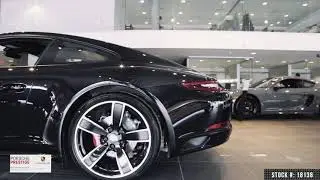 2018 Porsche 911 Carrera 4S Coupe PDK Black on Black