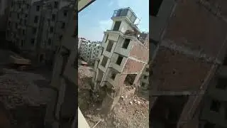 House Demolish || #demolition #housedemolition #buldozer #jcb #ytshortvideos #ytshortfeauture