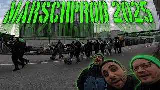 MARSCHPROBE 2025 MAJOR POV // AUHAFEN MUTTENZ // MUSIK, GLEICHSCHRITT und gute STIMMUNG🥳🎺🖤💚