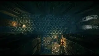 D&D battlemap hex-grid - Sewer 2