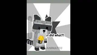Girl did what?! #blender3d #growagarden #roblox #animation #alightmotion