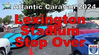 NCM 30th Anniversary Atlantic Caravan stops at the Lexington Legends Field for a lunch break