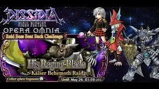 DFFOO [GL] - His Raging Blade Challenge