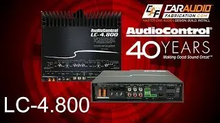 Видео по установке и характеристикам усилителя AudioControl LC-4.800