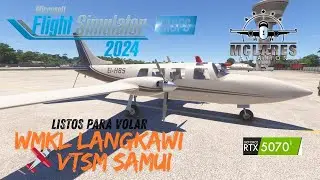 MSFS2024 || Accu-Sim Aerostar 600 🇲🇾 WMKL Langkawi  🛩 🇹🇭 VTSM Samui || RTX 5070ti Ultra Settings