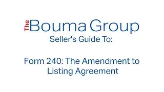 The Amendment to the Listing Agreement explained