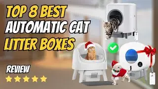 Top 8 Best Automatic Cat Litter Boxes 2026 |  Self-Cleaning Cat Litter Boxes Reviewed