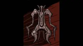 Drawing and coloring alien #93 - from the coloring book 
