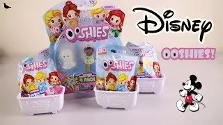 Disney Ooshies Opening - Blind Bags + 4 Pack! | Birdew Reviews
