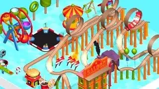 Fun Baby Park Game   Kids Games to Play Build Tobogganing, Ferris wheel for Chil