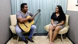 Hinos da harpa cristã estilo bossa nova com Lilian Cristina no ( hora da música #6)