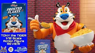 Jada Toys FROSTED FLAKES Tony the Tiger Cereal Mascot 1/12 Scale Action Figure Review
