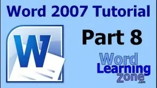 Microsoft Word 2007 Tutorial - part 08 of 13 - Editing Text 3