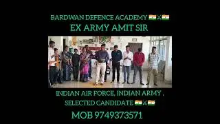 INDIAN AIR FORCE & INDIAN ARMY SELECTED CANDIDATES 