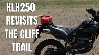 Kawasaki KLX250 Challenges the Cliff trail | How does the KLX250 handle steeper trails?