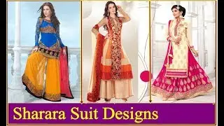 Latest Sharara Suit Designs || Latest Sharara Dress 2018 || Sharara Collection (Pakistani Sharara)