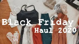 BLACK FRIDAY HAUL | Gym Shark, Alphalete, Forever 21, Deceim + More
