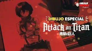 COMO DIBUJAR A MIKASA Y EREN FINAL DE ATAQUE A LOS TITANES | MUERTES DE ANIME